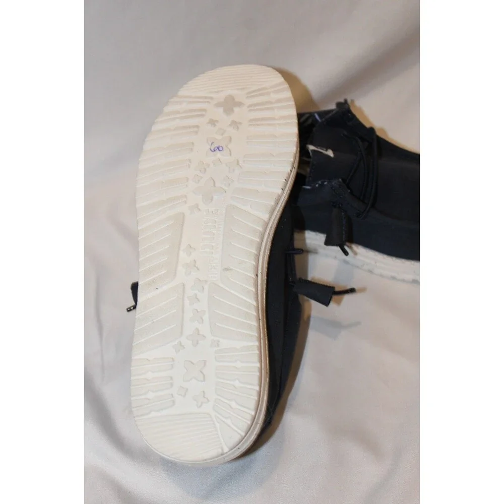 Hey Dude Men's Wally‎ Casual Slip On Sneakers NAVY BLUE Sz 8 NEW